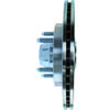 Centric 227.65080R Disc Brake Rotor and Hub Assembly Select Sport Drilled & Slotted Rotor, Right