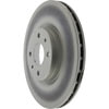 Centric 320.04004 Disc Brake Rotor Centric GCX Rotor with Partial Coating