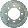 227.67046L by CENTRIC - Select Sport Drilled & Slotted Rotor, Left