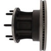 Centric 121.65117 Disc Brake Rotor and Hub Assembly C-Tek Standard Brake Rotor