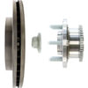 Centric 121.65128 Disc Brake Rotor and Hub Assembly C-Tek Standard Brake Rotor