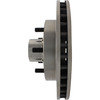 Centric 121.66011 Disc Brake Rotor and Hub Assembly C-Tek Standard Brake Rotor