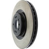 Centric 125.35091 Disc Brake Rotor Centric Premium High Carbon Alloy Brake Rotor