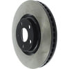Centric 125.61118 Disc Brake Rotor Centric Premium High Carbon Alloy Brake Rotor