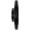 Centric 126.22009CSL Disc Brake Rotor Cryo Sport Slotted Rotor, Left