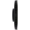 Centric 126.45078CSL Disc Brake Rotor Cryo Sport Slotted Rotor, Left