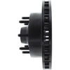 Centric 126.65072SR Disc Brake Rotor and Hub Assembly StopTech Sport Slotted