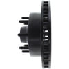 Centric 126.65072SL Disc Brake Rotor and Hub Assembly StopTech Sport Slotted