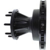 Centric 126.65074CSL Disc Brake Rotor and Hub Assembly Cryo Sport Slotted Rotor, Left