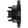 Centric 126.65104SR Disc Brake Rotor and Hub Assembly StopTech Sport Slotted