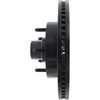 Centric 126.65105SL Disc Brake Rotor and Hub Assembly StopTech Sport Slotted