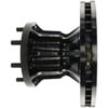 Centric 126.66023CSL Disc Brake Rotor and Hub Assembly Cryo Sport Slotted Rotor, Left