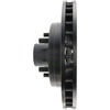 Centric 126.66025CSL Disc Brake Rotor and Hub Assembly Cryo Sport Slotted Rotor, Left
