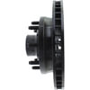 Centric 126.67030CSL Disc Brake Rotor and Hub Assembly Cryo Sport Slotted Rotor, Left