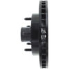 Centric 126.67028CSL Disc Brake Rotor and Hub Assembly Cryo Sport Slotted Rotor, Left
