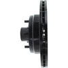 Centric 126.80003SL Disc Brake Rotor and Hub Assembly StopTech Sport Slotted