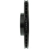 Centric 127.02006L Slotted Drilled Rotor