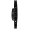 Centric 127.33100L Disc Brake Rotor Slotted Drilled Rotor