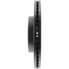Centric 127.44133L Disc Brake Rotor Slotted Drilled Rotor