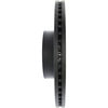Centric 127.47021L Disc Brake Rotor Slotted Drilled Rotor