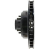 Centric 127.61003L Disc Brake Rotor and Hub Assembly Slotted Drilled Rotor