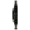 Centric 127.61080CL Disc Brake Rotor Sportstop Cryo Drilled & Slotted Rotor, Left