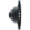 Centric 127.62035CL Disc Brake Rotor and Hub Assembly Sportstop Cryo Drilled & Slotted Rotor, Left