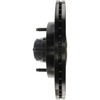 Centric 127.65055L Disc Brake Rotor and Hub Assembly Slotted Drilled Rotor