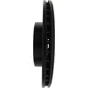 Centric 128.40034R Disc Brake Rotor Cross Drilled Rotor