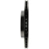 Centric 128.38019L Disc Brake Rotor Cross Drilled Rotor