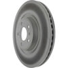 Centric 320.33138C Disc Brake Rotor Centric GCX HC Rotor with High Carbon Content and Partial Coating