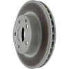 Centric 320.35109C Disc Brake Rotor Centric GCX HC Rotor with High Carbon Content and Partial Coating