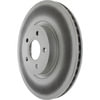 Centric 320.39038C Disc Brake Rotor Centric GCX HC Rotor with High Carbon Content and Partial Coating