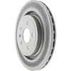 Centric 320.39045C Disc Brake Rotor Centric GCX HC Rotor with High Carbon Content and Partial Coating