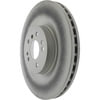 Centric 320.35091C Disc Brake Rotor Centric GCX HC Rotor with High Carbon Content and Partial Coating