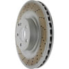Centric 320.35095 Disc Brake Rotor Centric GCX Rotor with Partial Coating