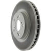 Centric 320.40066C Disc Brake Rotor Centric GCX HC Rotor with High Carbon Content and Partial Coating