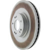 Centric 320.51032 Disc Brake Rotor Centric GCX Rotor with Partial Coating
