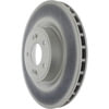 Centric 320.51036C Disc Brake Rotor Centric GCX HC Rotor with High Carbon Content and Partial Coating