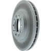 Centric 320.61057 Disc Brake Rotor Centric GCX Rotor with Partial Coating