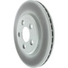 Centric 320.61062 Disc Brake Rotor Centric GCX Rotor with Partial Coating