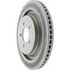 Centric 320.61109C Disc Brake Rotor Centric GCX HC Rotor with High Carbon Content and Partial Coating