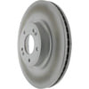 Centric 320.51038 Disc Brake Rotor Centric GCX Rotor with Partial Coating