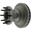 Centric 320.65109 Disc Brake Rotor and Hub Assembly Centric GCX Rotor with Partial Coating