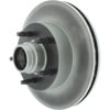 Centric 320.65076 Disc Brake Rotor and Hub Assembly Centric GCX Rotor with Partial Coating