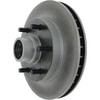 Centric 320.66035 Disc Brake Rotor and Hub Assembly Centric GCX Rotor with Partial Coating