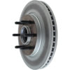 Centric 320.65098 Disc Brake Rotor and Hub Assembly Centric GCX Rotor with Partial Coating