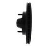 Centric 120.65056 Disc Brake Rotor and Hub Assembly Centric Premium Brake Rotor