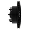 Centric 120.67040 Disc Brake Rotor and Hub Assembly Centric Premium Brake Rotor