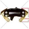 Centric 142.35122 Disc Brake Caliper Posi Quiet Loaded Caliper